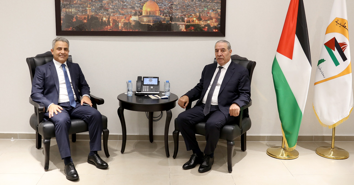 الشيخ يبحث مع السفير المصري الجديد مستجدات الأوضاع وتعزيز التنسيق المشترك